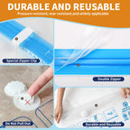 AGALI XXL Jumbo Vacuum Storage Bags, 47"x35" Extra Large Vacuum Bags for Comforters, Blankets & Bedding, Includes a Manual Pump (6 Packs)