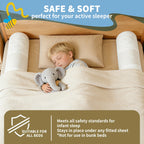 AGALI Bed Rail for Toddlers, Bed Guard Rail, Soft Memory Foam Toddler Bed Rail for Twin, Full, Queen, King Beds with Washable Cover, 2 Packs