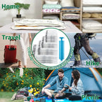 AGALI Transparent Storage Bags 20 Pack with Hand Pump - Space Saving Organizer
