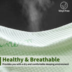 AGALI Waterproof Queen Mattress Protector Viscose from Bamboo 6-18 Inch Deep Pocket