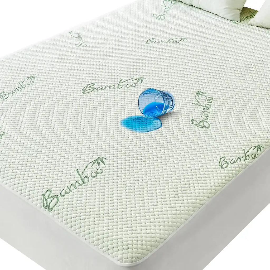 AGALI Waterproof Mattress Protector Twin XL Cooling Bed Cover with 3D Air Fabric, Fits 6-16 Inch Deep Pocket