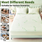 AGALI Waterproof Mattress Protector Twin XL Cooling Bed Cover with 3D Air Fabric, Fits 6-16 Inch Deep Pocket